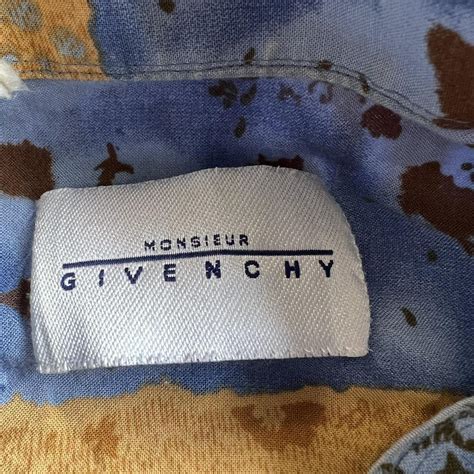 vintage givenchy button down with wine inspired theme on it